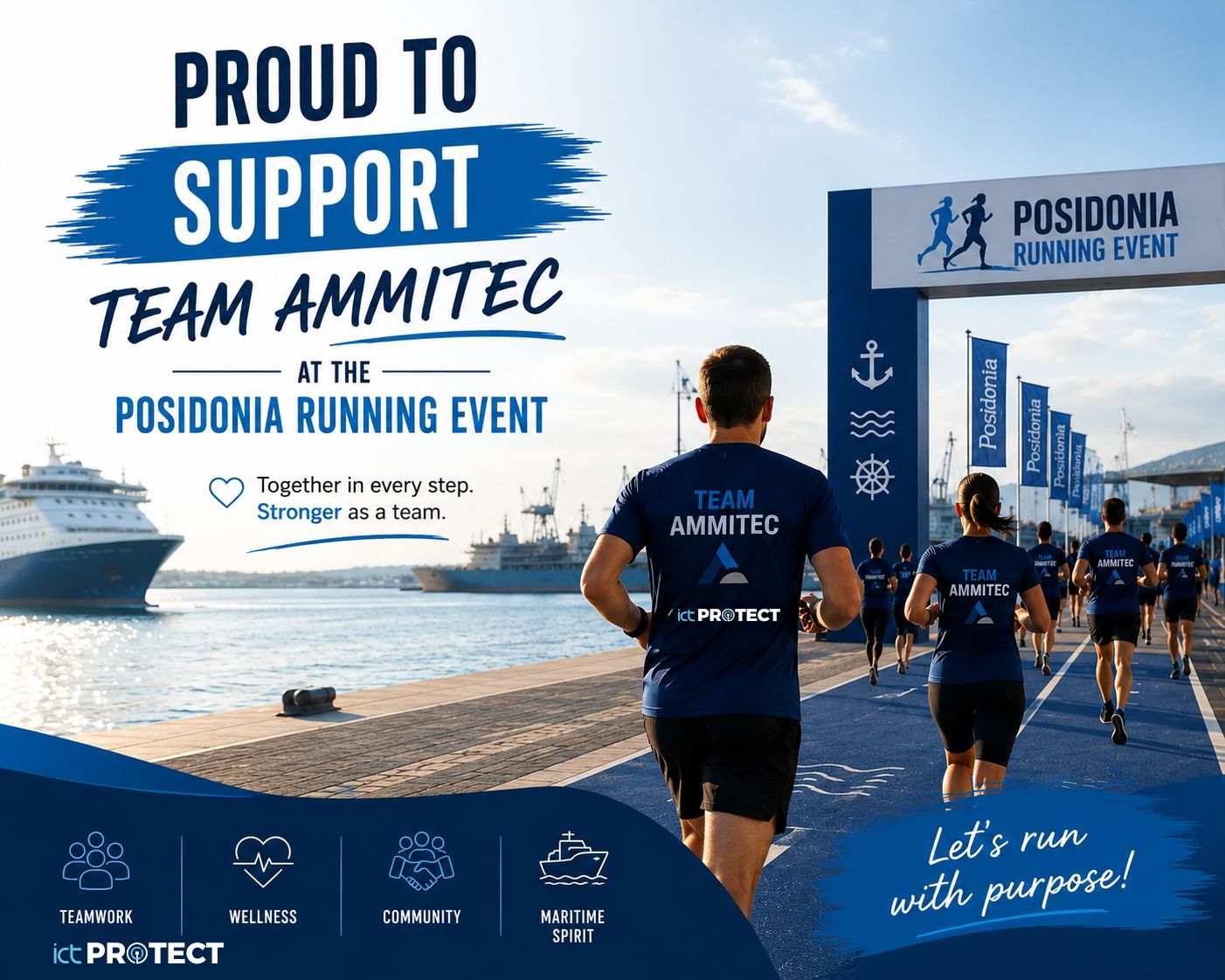 Team AMMITEC at Posidonia Running Event 2026
